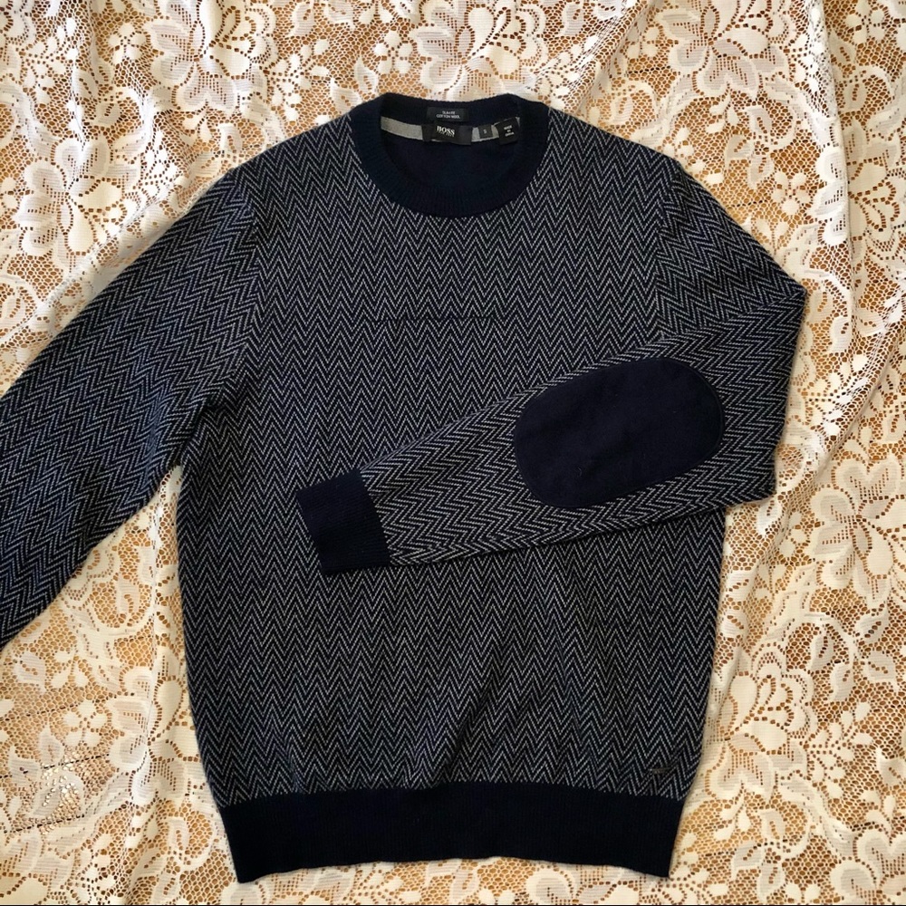 Hugo Boss Navy Sweater